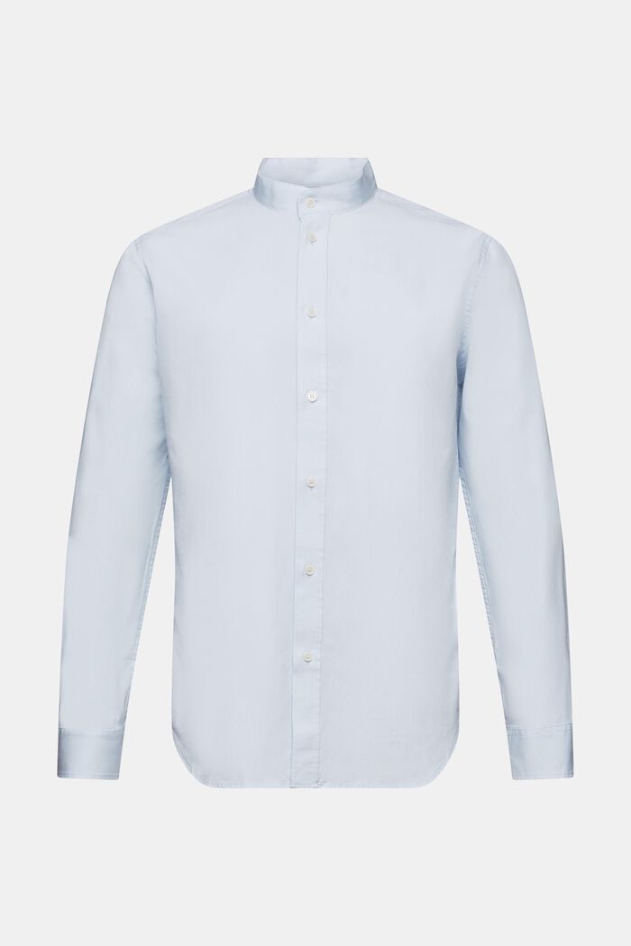 Skjorte med standkrave, LIGHT BLUE, detail image number 6