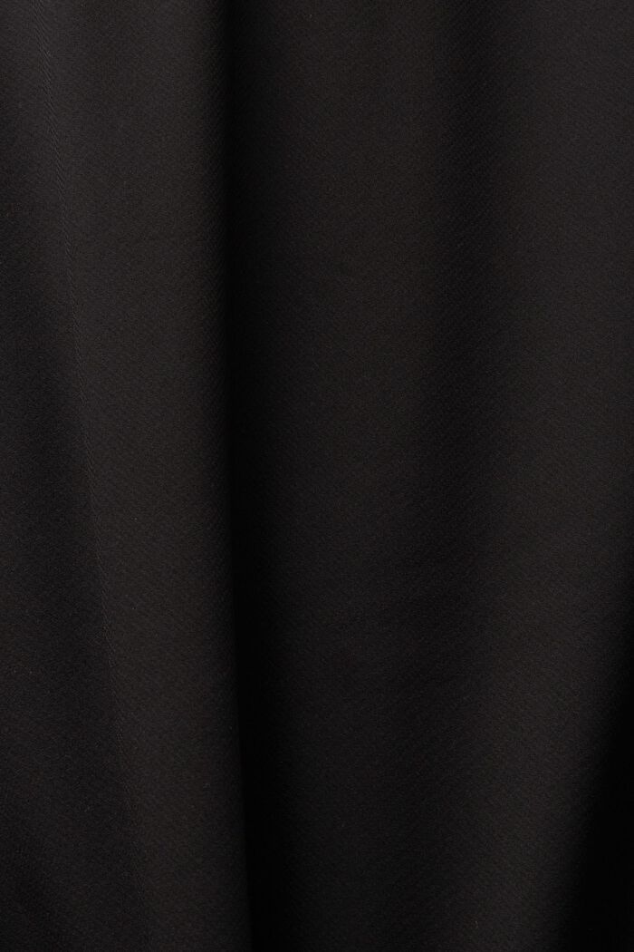 Softshell jakke med sildebensmønster, BLACK, detail image number 5