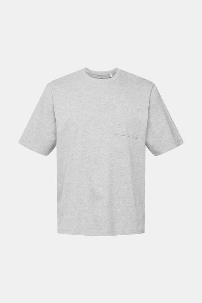 Melange-T-shirt, LENZING™ ECOVERO™, MEDIUM GREY, detail image number 2