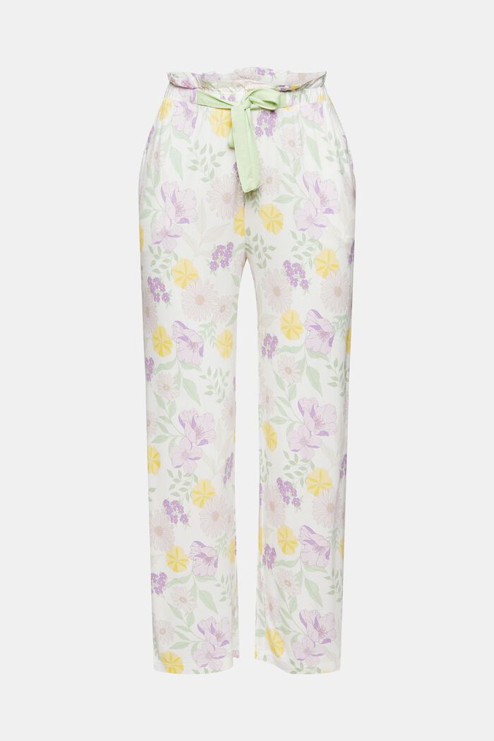 Pyjamasbukser med blomstermønster, LENZING™ ECOVERO™