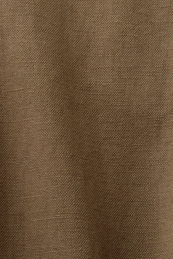 Shorts i chino-stil, DUSTY GREEN, detail image number 5