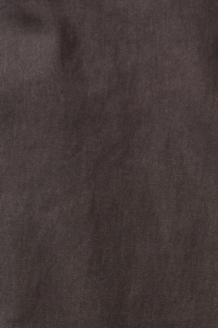 Chinos med snøre i linningen, ANTHRACITE, detail image number 6