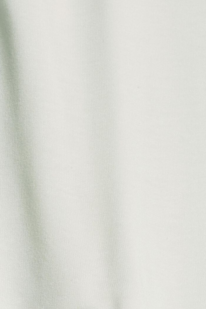 Jerseytop med blonder, af LENZING™ ECOVERO™, OFF WHITE, detail image number 4