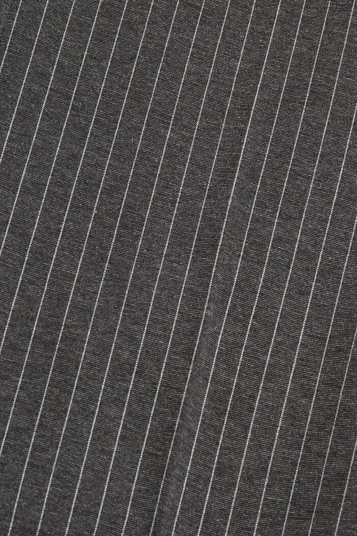 Genanvendte materialer: PINSTRIPE Mix& Match bukser, BLACK, detail image number 4
