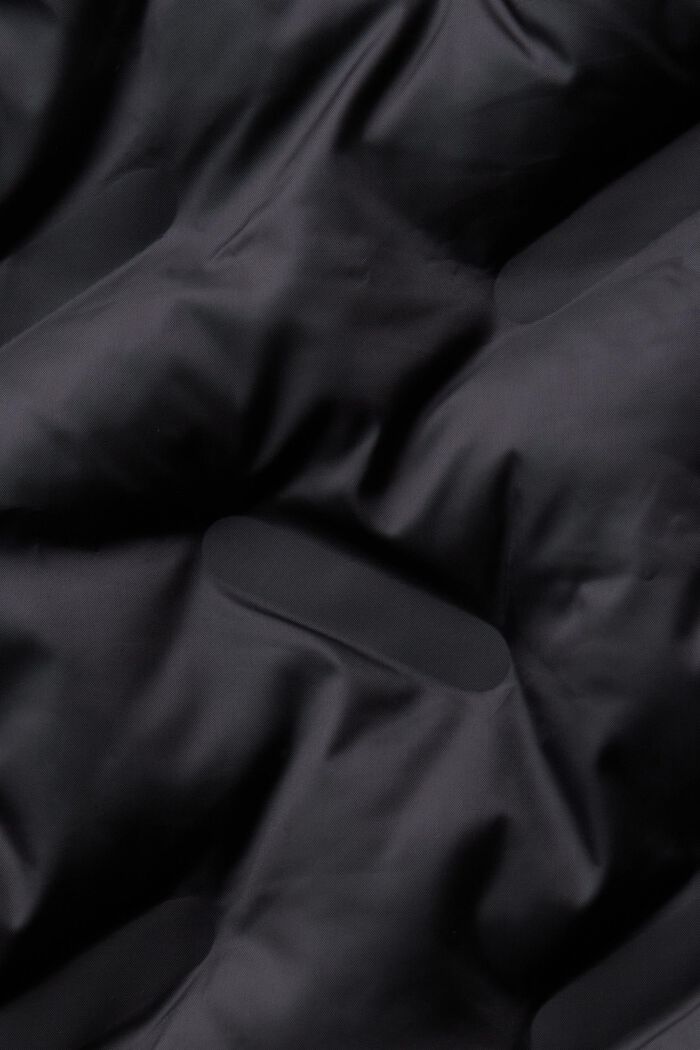 Active polstret jakke med hætte, BLACK, detail image number 5