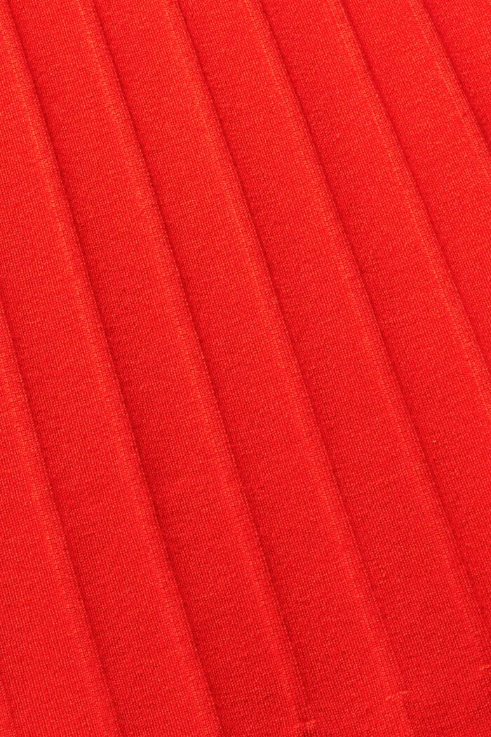 Kjole i ribstrik, RED, detail image number 1