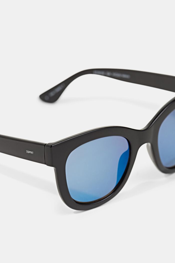 Statement-solbriller med spejlglas, BLUE, detail image number 1