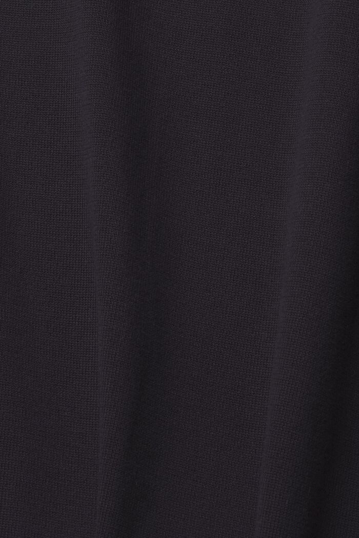 Kjole med rullekrave, BLACK, detail image number 5