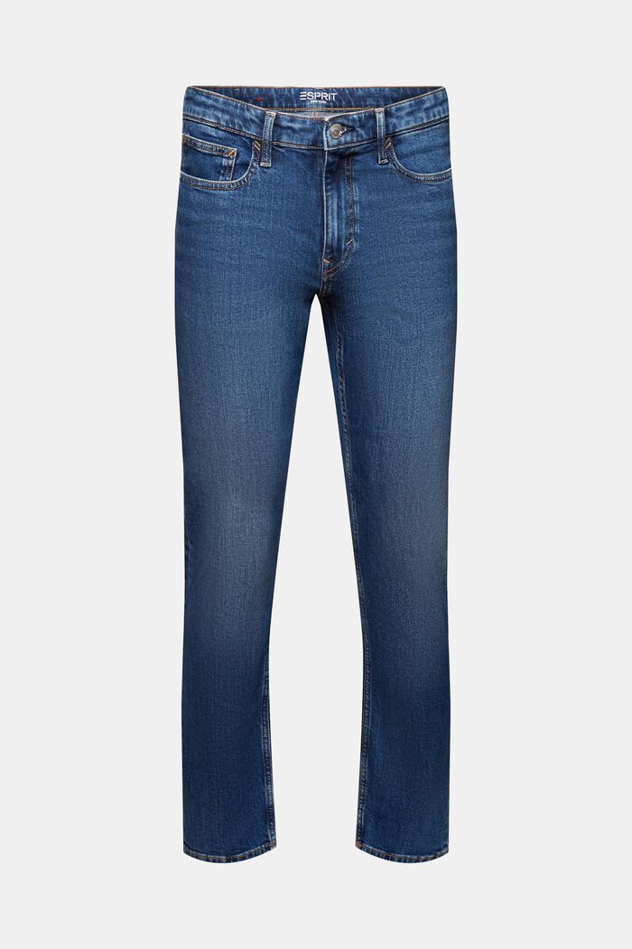 Genanvendt: Slim jeans, BLUE MEDIUM WASHED, detail image number 7