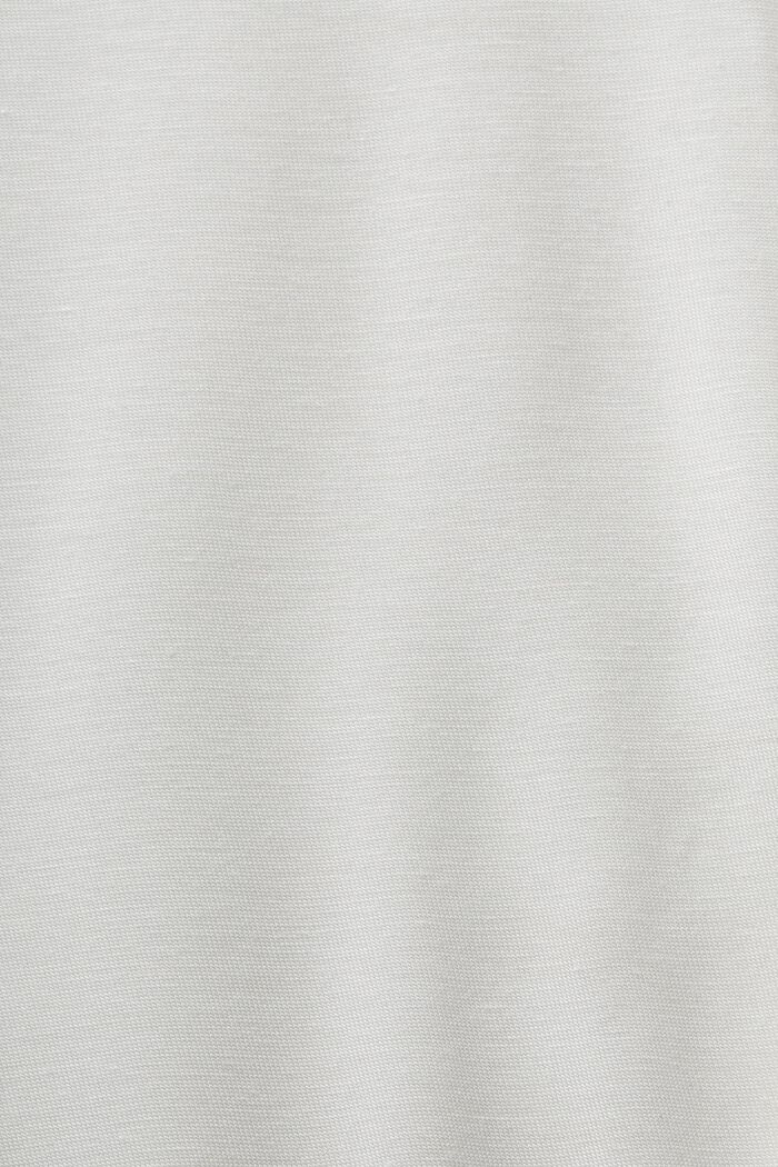 Langærmet skjorte med rullekrave, TENCEL™, OFF WHITE, detail image number 5