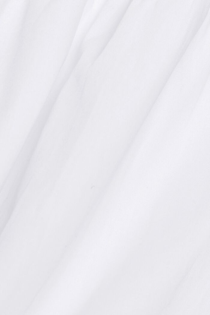 Kjole af materialemiks i midilængde, WHITE, detail image number 4