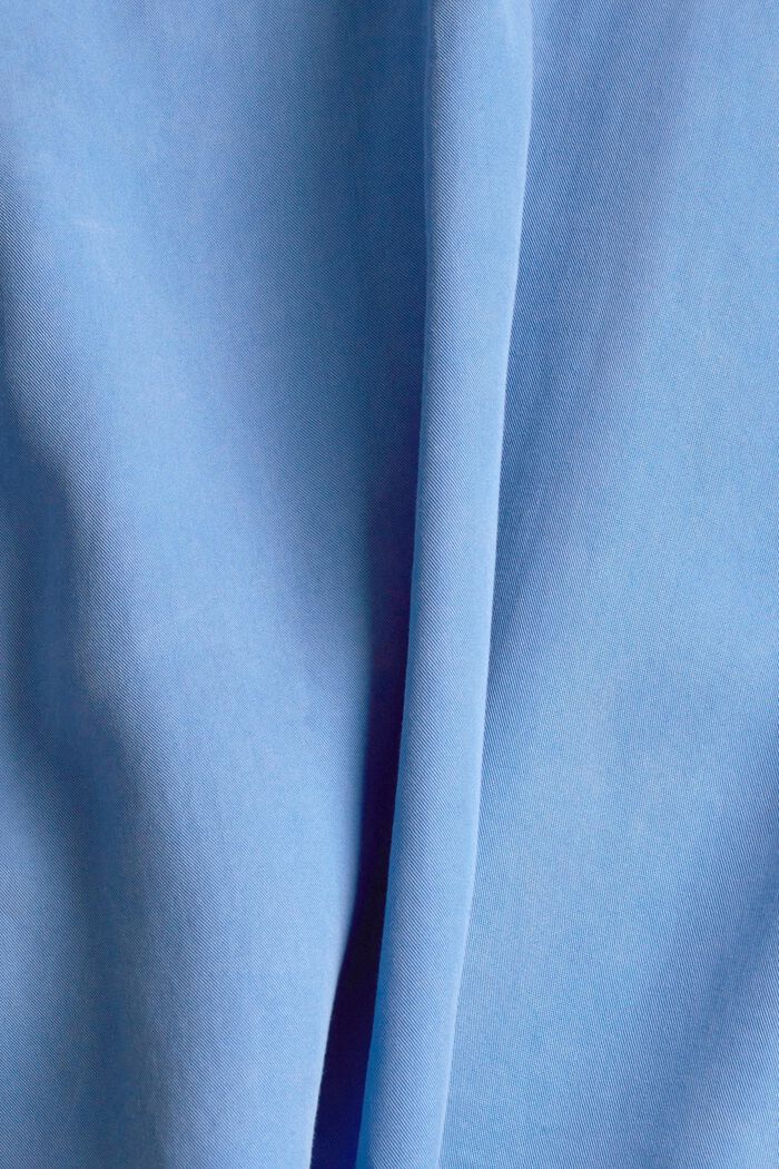 I TENCEL™: tunikakjole med bælte, LIGHT BLUE LAVENDER, detail image number 4