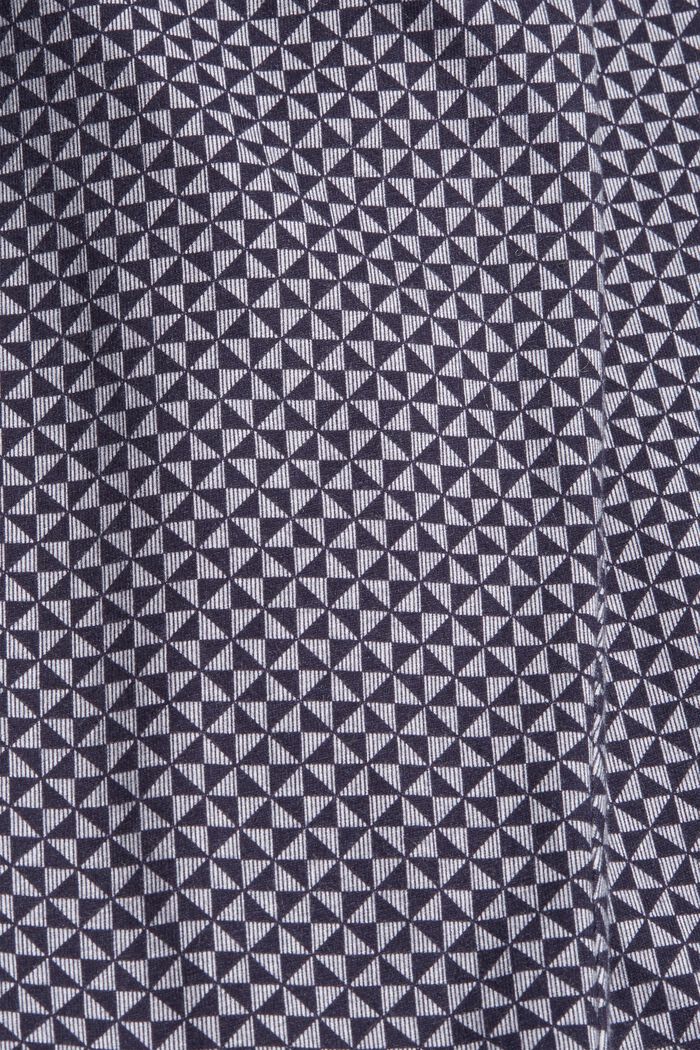 Jersey-pyjamasbukser i 100% økobomuld, NAVY, detail image number 4
