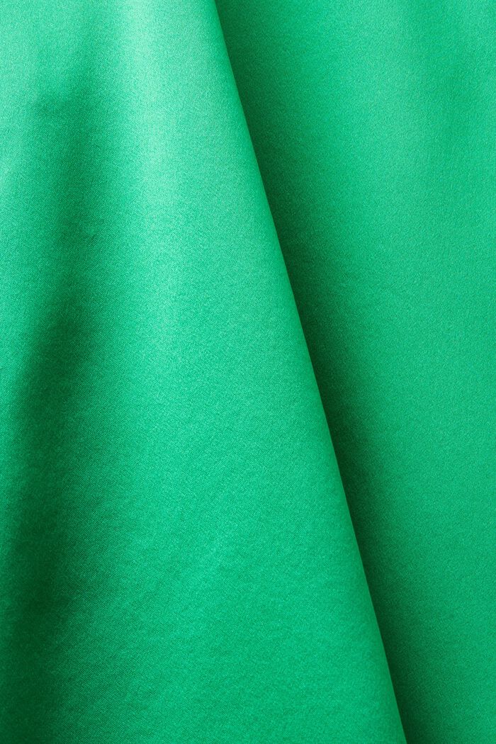 Skjorte i silkesatin, GREEN, detail image number 4