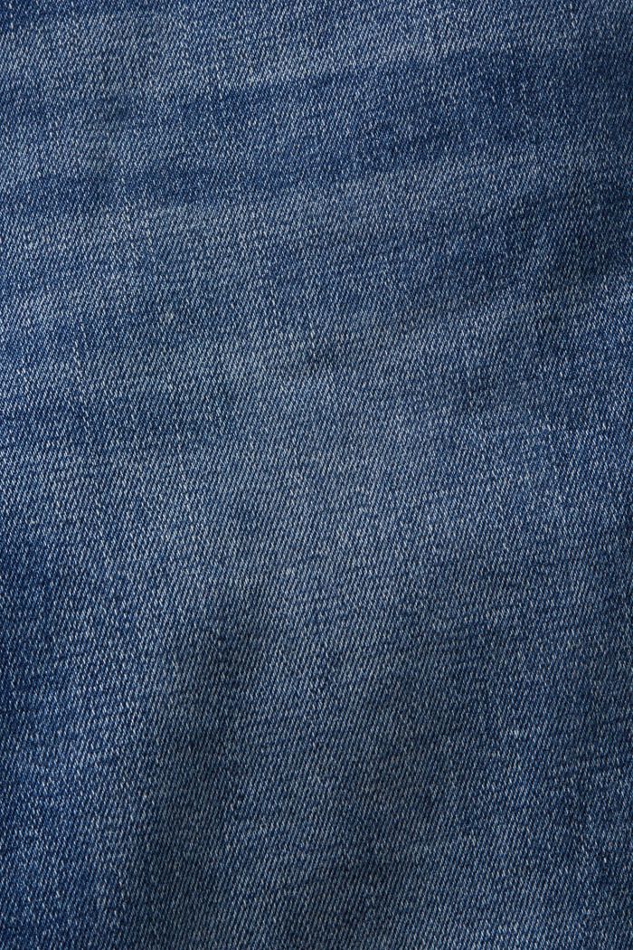 Skinny jeans med mellemhøj talje, BLUE MEDIUM WASHED, detail image number 5