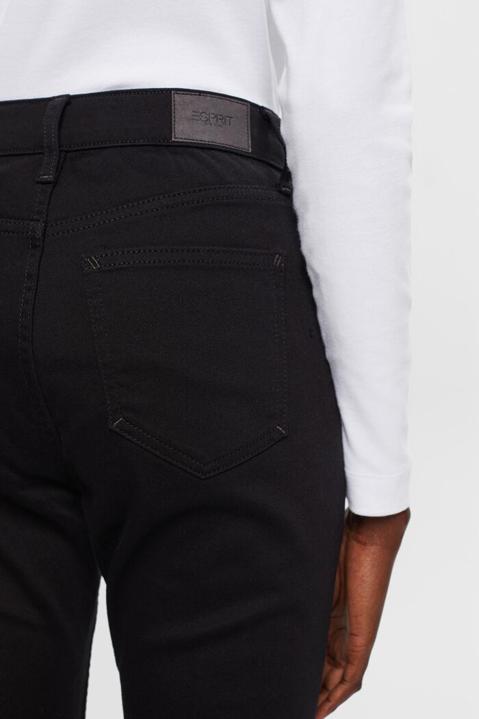 Skinny jeans af bomuldsstretch, lysægte, BLACK RINSE, detail image number 4