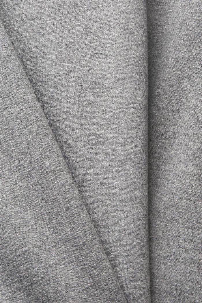 Genanvendte materialer: meleret sweatshirt, MEDIUM GREY, detail image number 2