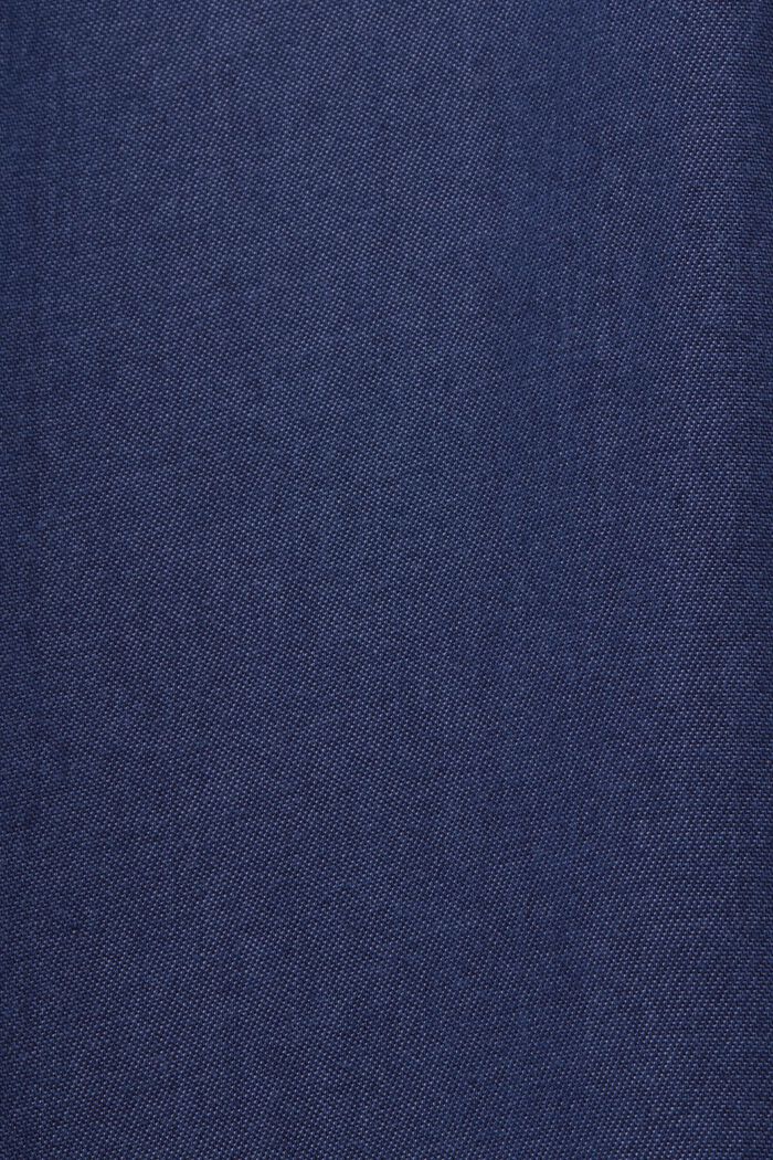 Denimskjortekjole i TENCEL™ med bælte, BLUE DARK WASHED, detail image number 5