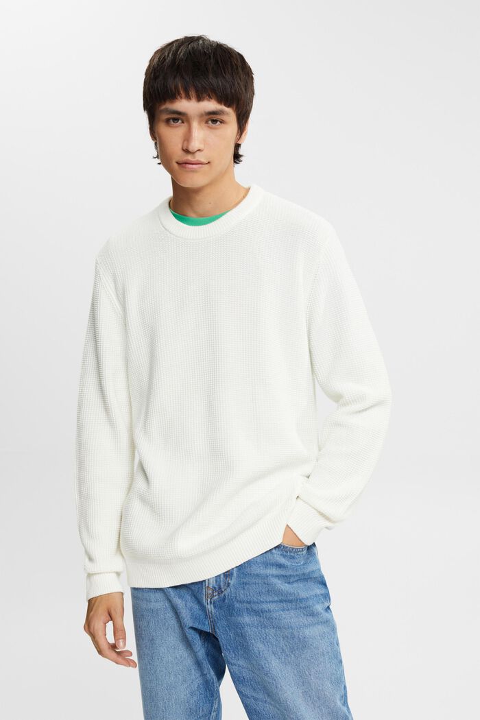 Sweater af 100 % bomuld