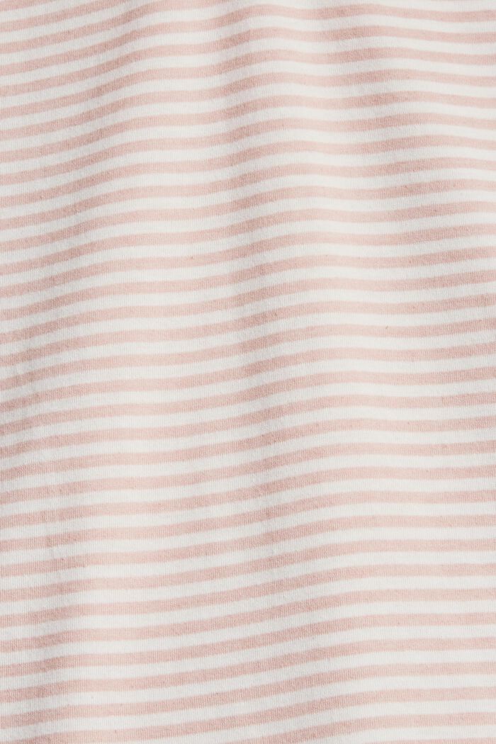Natskjorte i jersey, økologisk bomuldsblanding, OLD PINK, detail image number 4