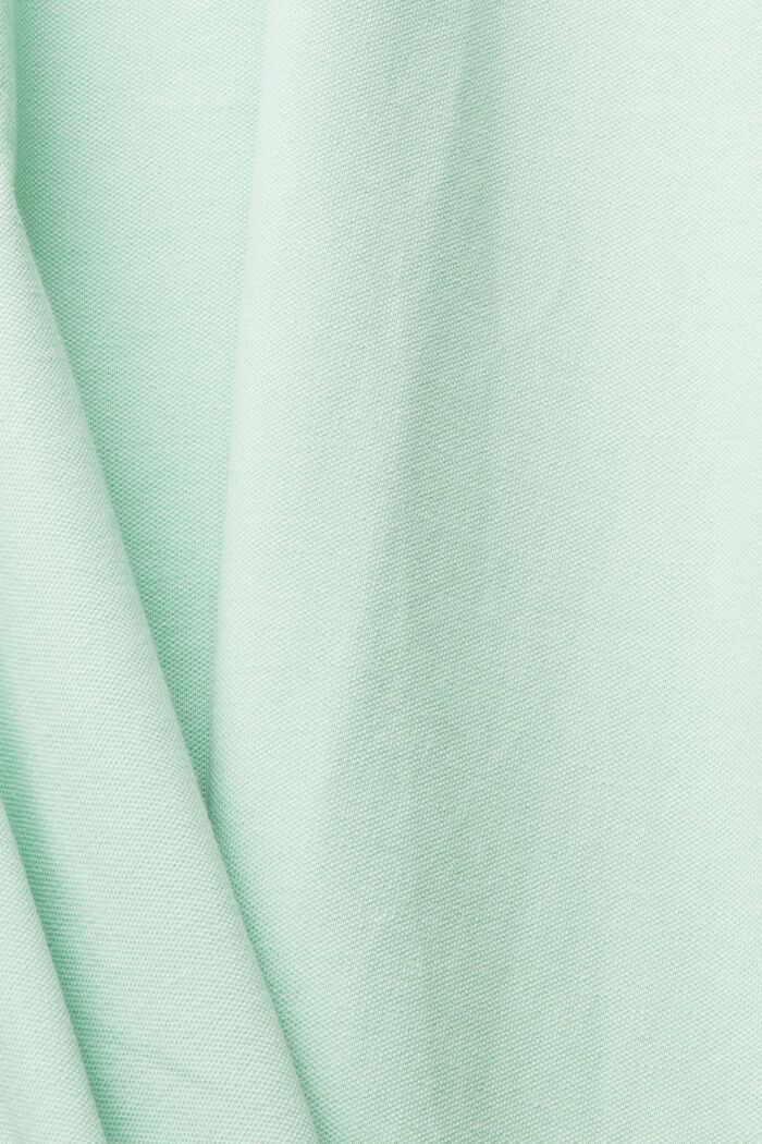 Piqué-poloskjorte, PASTEL GREEN, detail image number 6