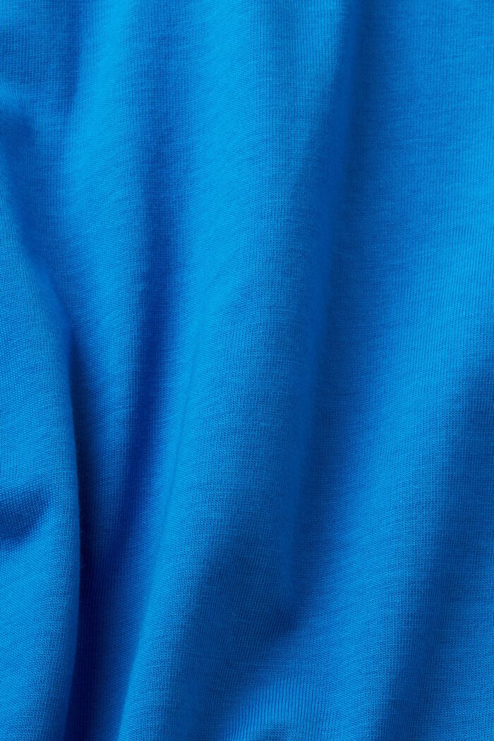 T-shirt med hjerteprint, BLUE, detail image number 5