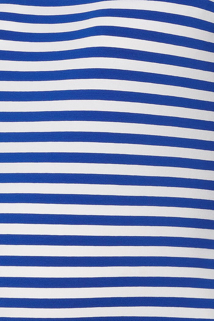 MATERNITY T-shirt med striber, ELECTRIC BLUE, detail image number 3
