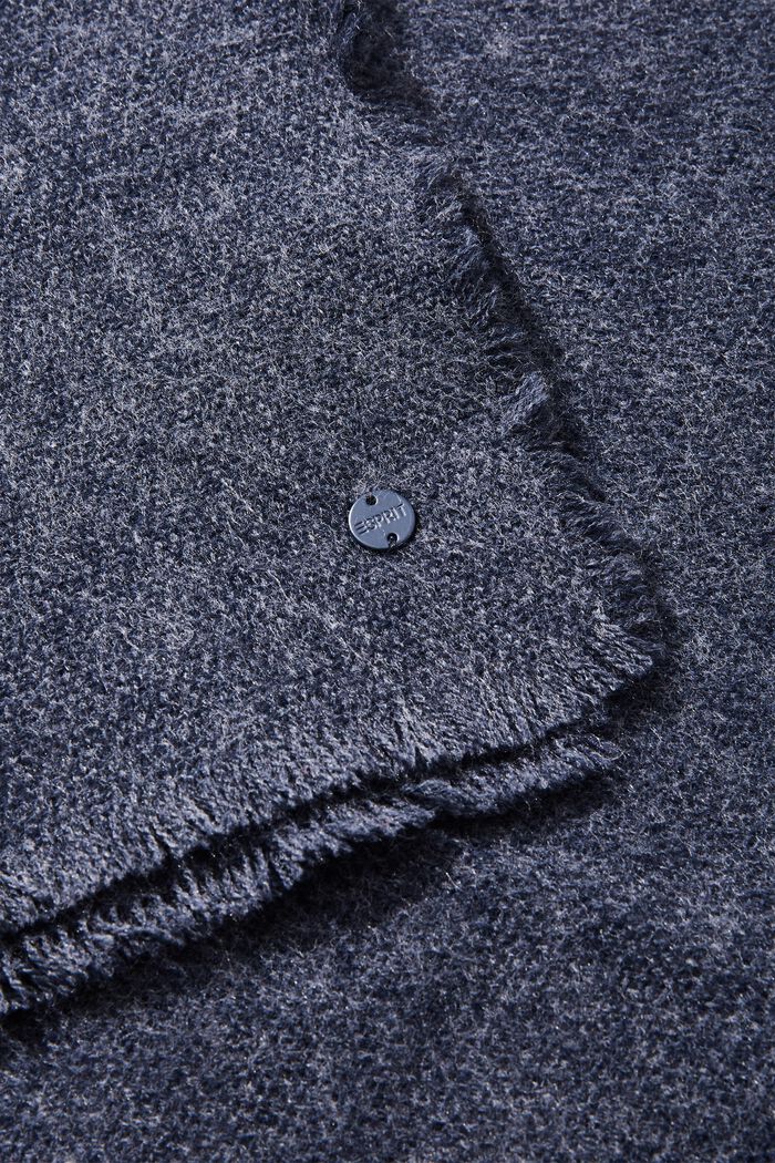 Tørklæde i oversize, NAVY, detail image number 1