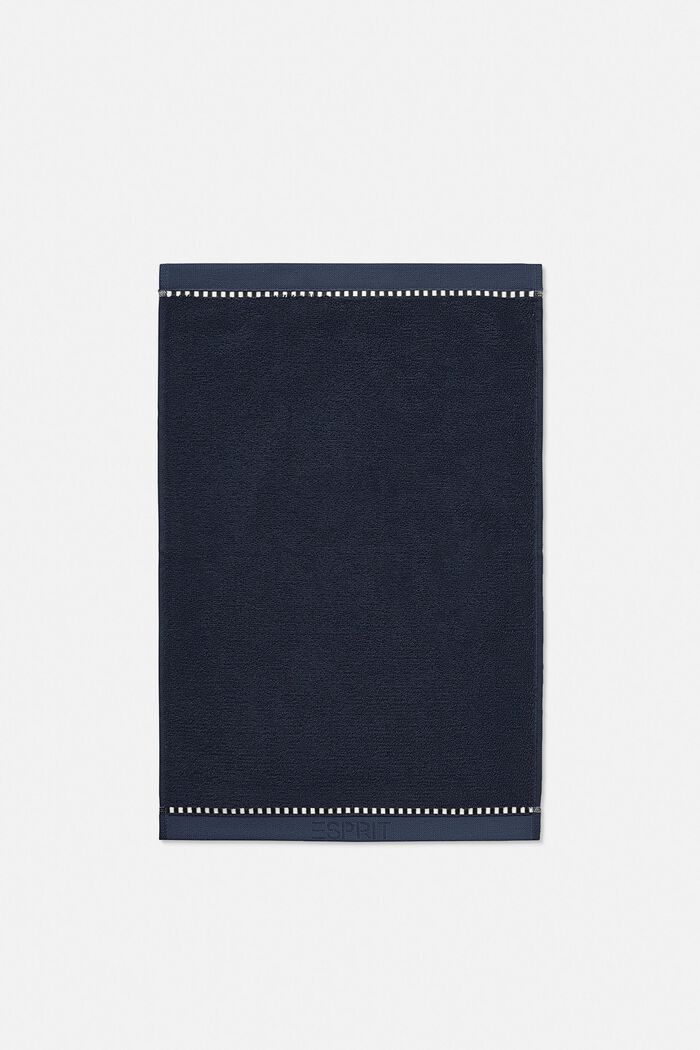 Med TENCEL™: Håndklædeserie af frotté, NAVY BLUE, detail image number 2
