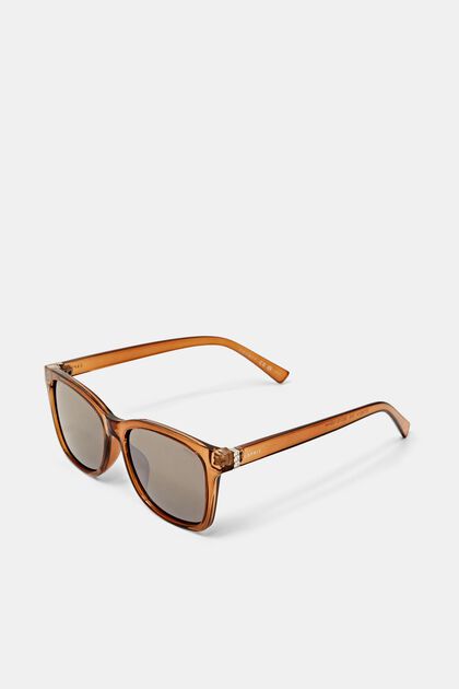 Solbriller med et kantet design