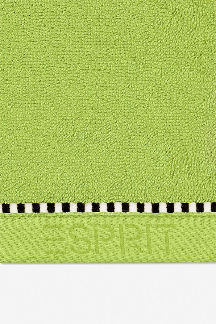 Med TENCEL™: Håndklædeserie af frotté, APPLE GREEN, detail image number 1