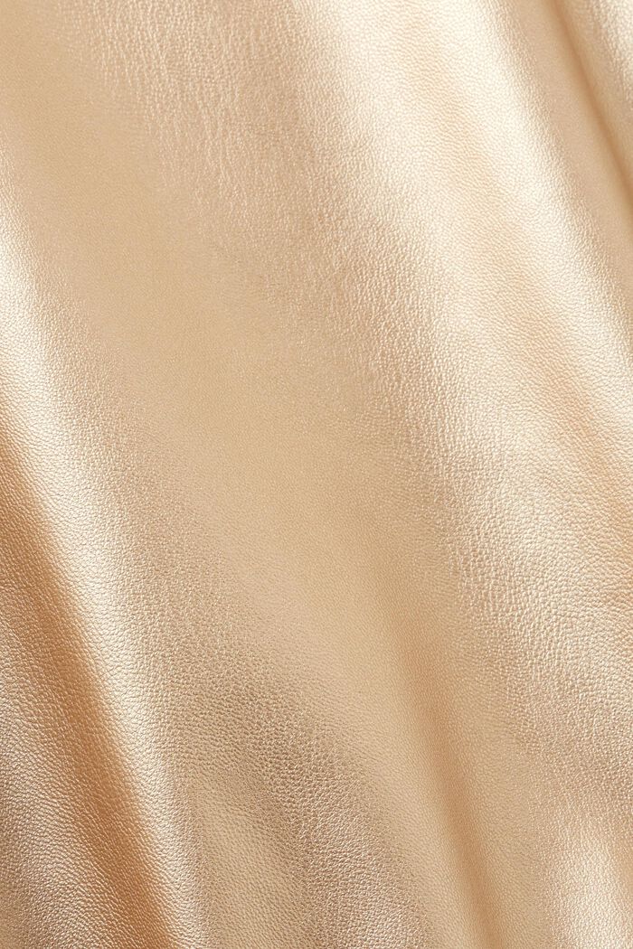 Skinnende blouson-jakke, GOLD, detail image number 6