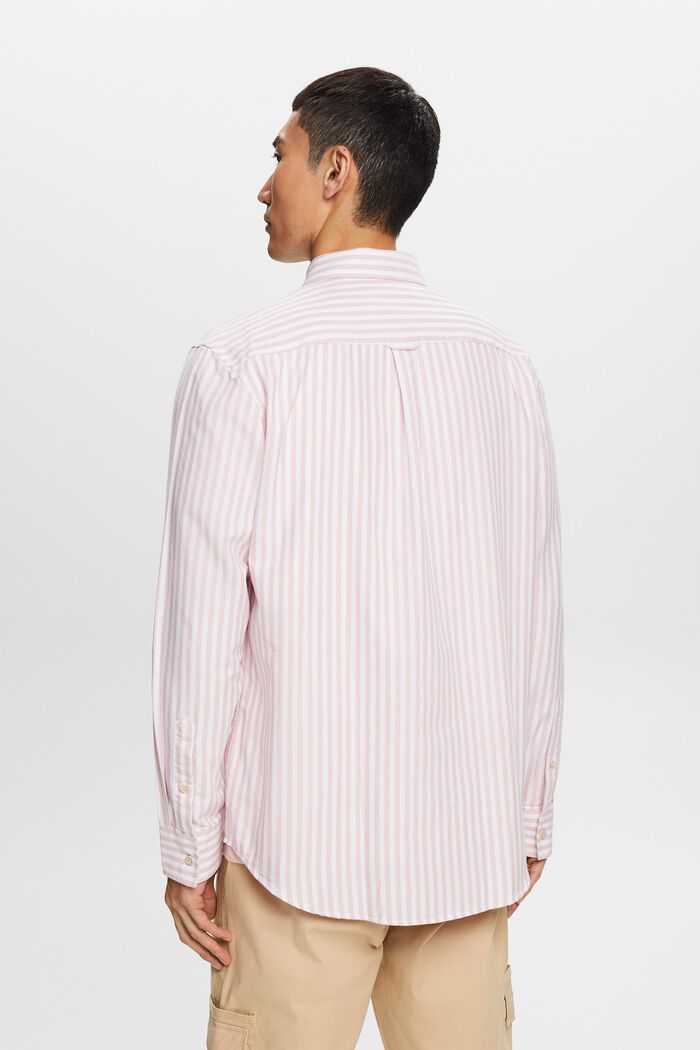 Button down-skjorte med Oxford-striber, OLD PINK, detail image number 3