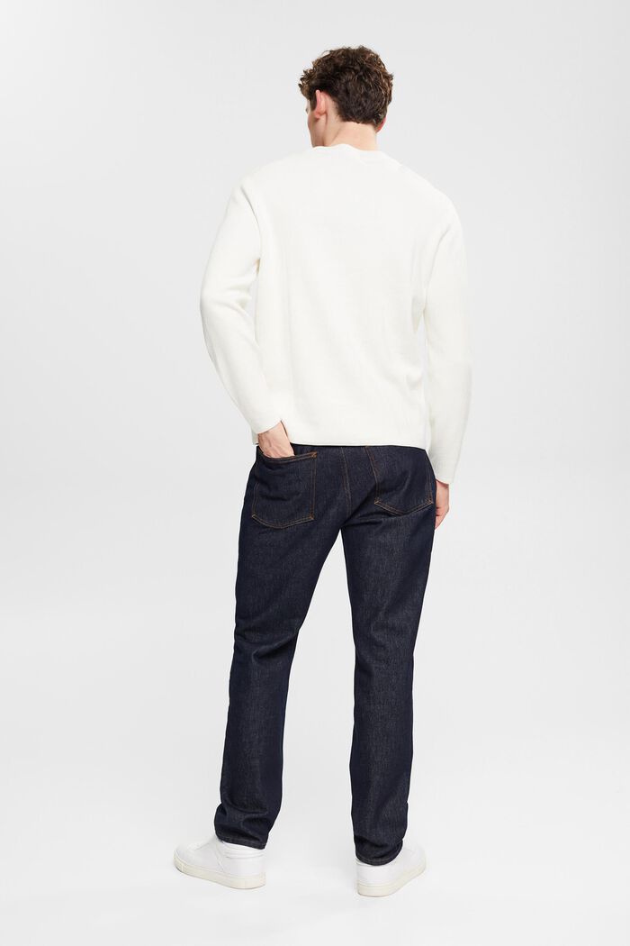 Lige jeans med mellemhøj talje, BLUE RINSE, detail image number 5
