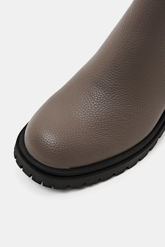 Støvler med blokhæl, TAUPE, detail image number 3