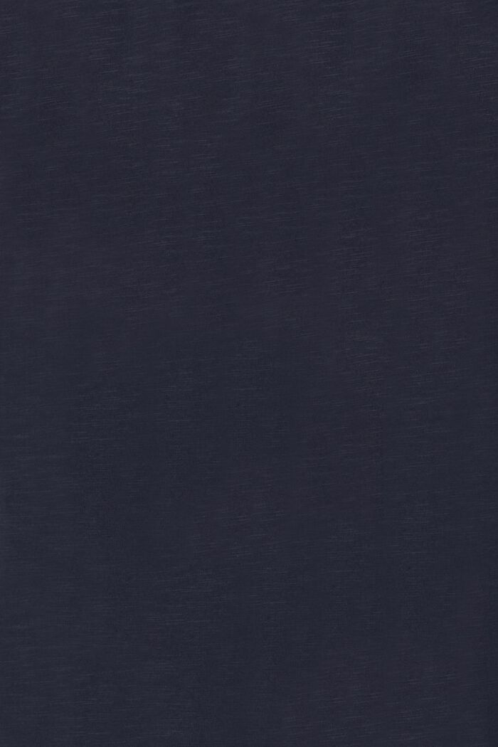 Jerseykjole i økologisk bomuld, NIGHT SKY BLUE, detail image number 4