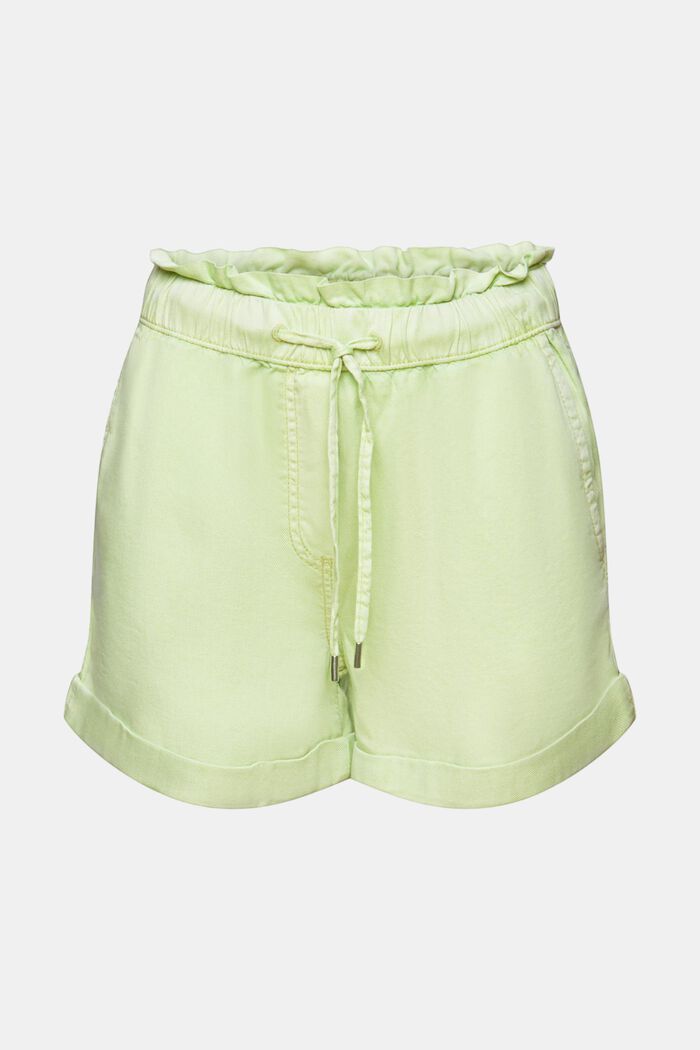 Pull on-shorts i twill, LIGHT GREEN, detail image number 7