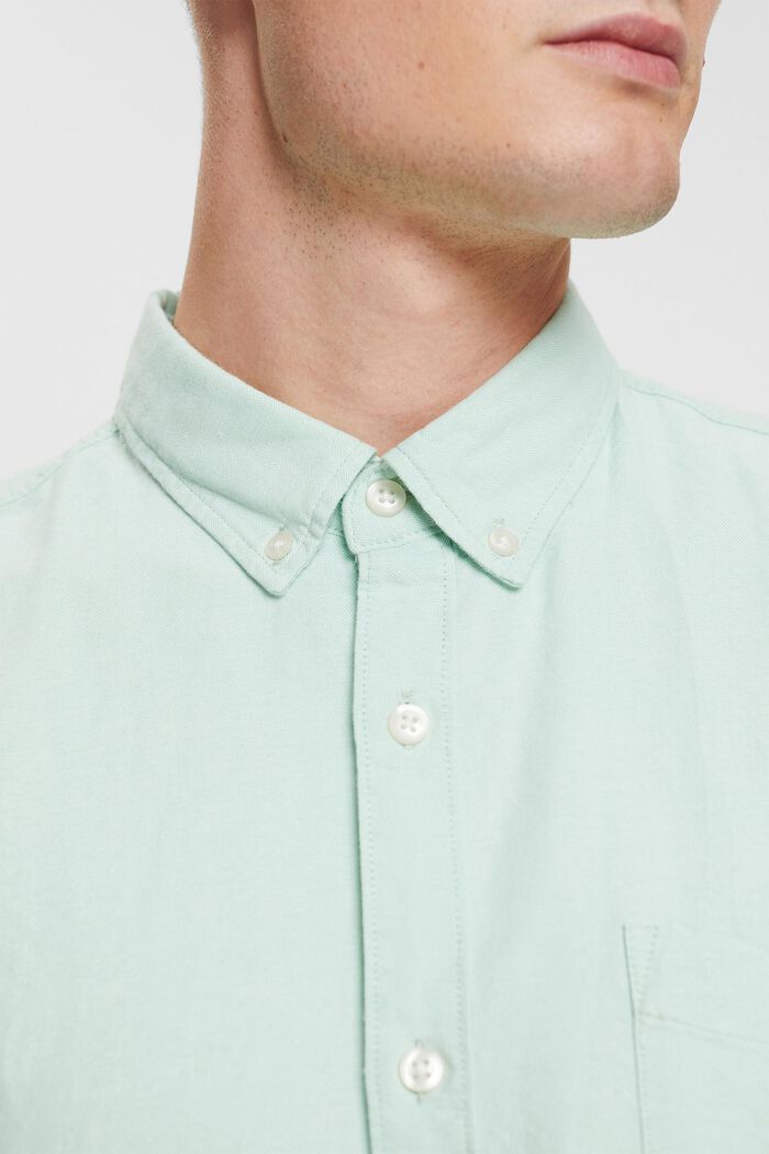 Skjorte med button down-krave, PASTEL GREEN, detail image number 0