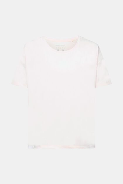 T-shirt med E-DRY, PASTEL PINK, overview
