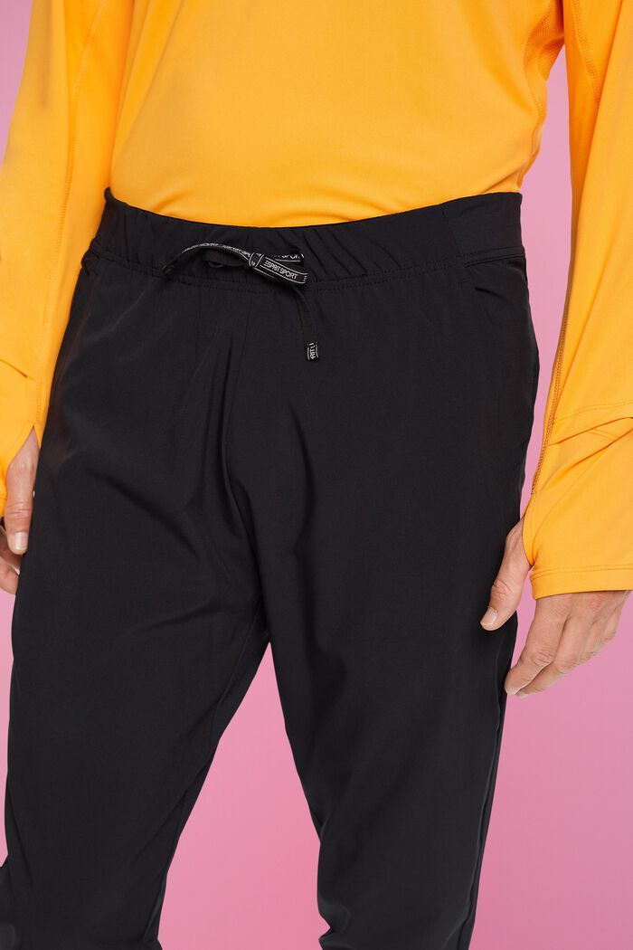 Active pants med E-DRY, BLACK, detail image number 2