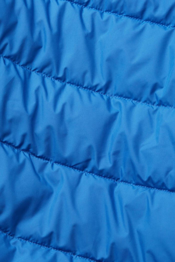 Quiltet jakke med inderside i kontrastfarve, BLUE, detail image number 1
