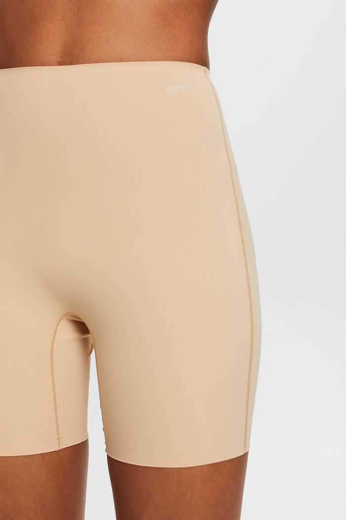 Genanvendt: shorts med blid shaping-effekt, DUSTY NUDE, detail image number 2