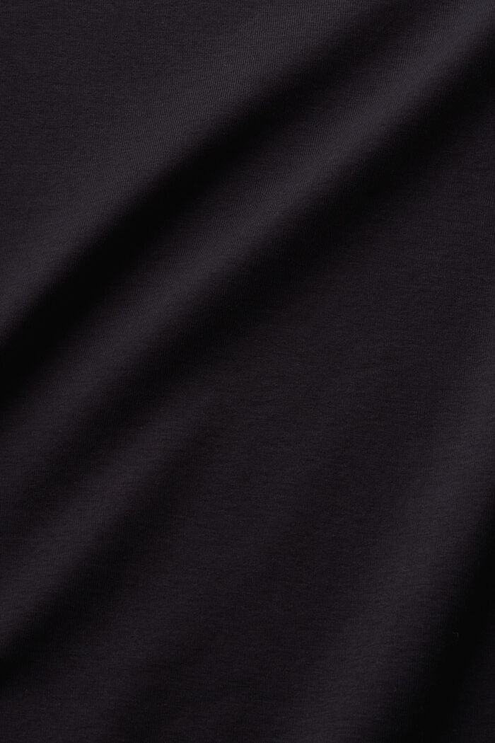 T-shirt med bådudskæring, BLACK, detail image number 5