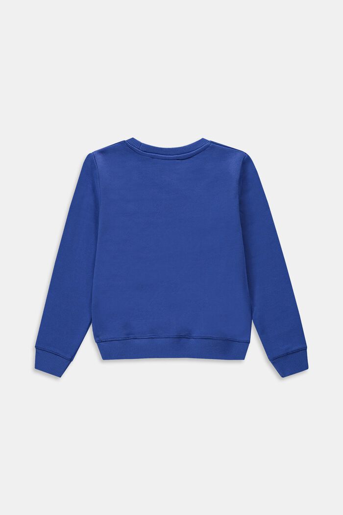 Sweatshirt i bomuld med print, BLUE LAVENDER, detail image number 1