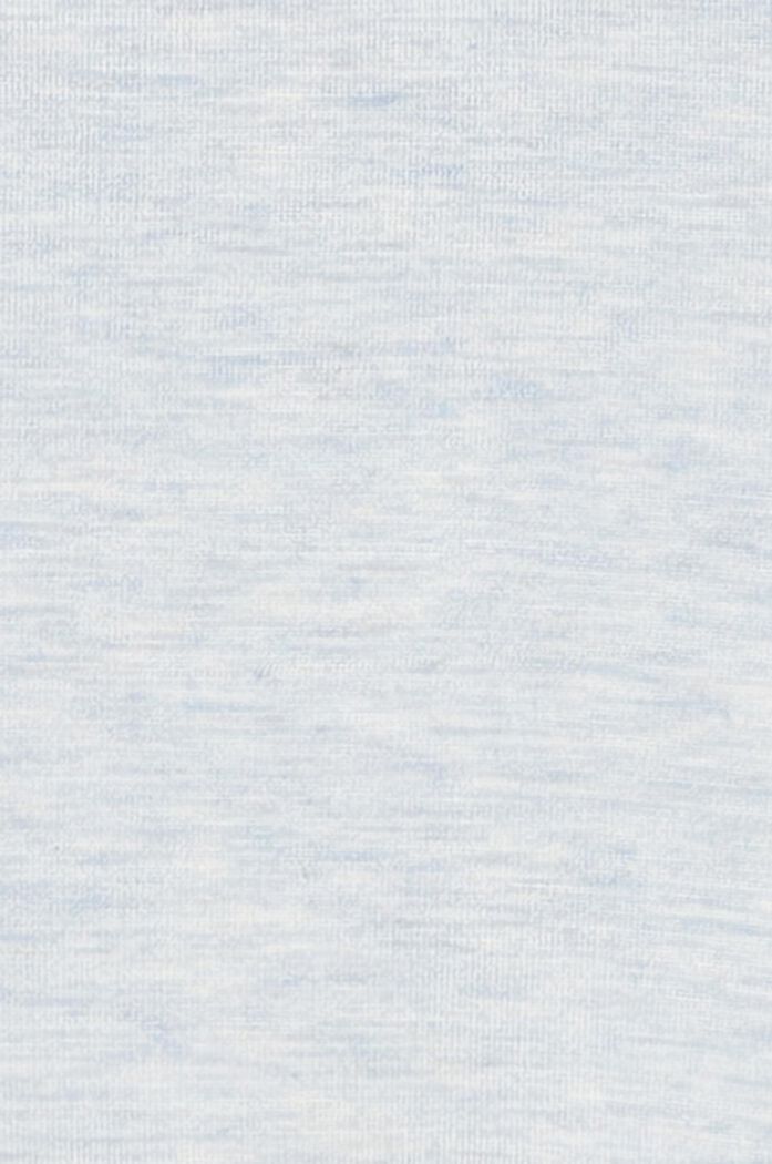 Jerseybluse med aftageligt bælte, LIGHT BLUE, detail image number 3