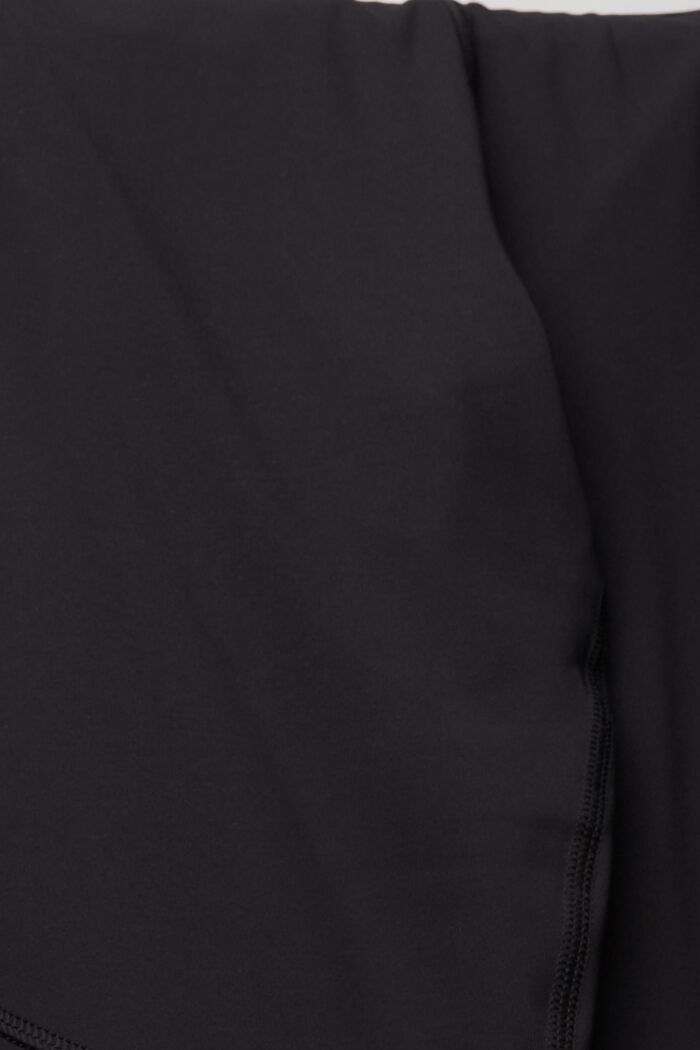 Af genanvendte materialer: Capri-leggings med E-Dry, BLACK, detail image number 4