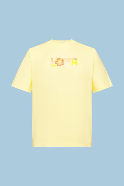 Unisex T-shirt i pimabomuld med print
