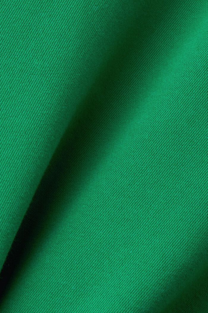 Cropped hættetrøje med delfinlogo, GREEN, detail image number 6