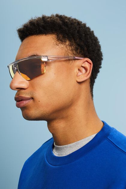 Unisex sportssolbriller med spejlrefleks