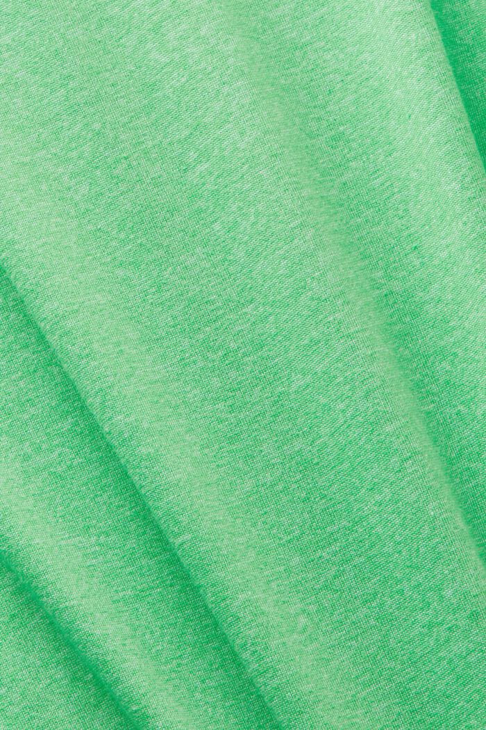 Melange-poloshirt, CITRUS GREEN, detail image number 4